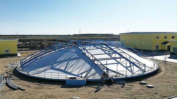 北屯污水池加盖