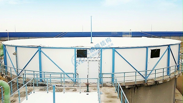 东营华泰污水池加盖