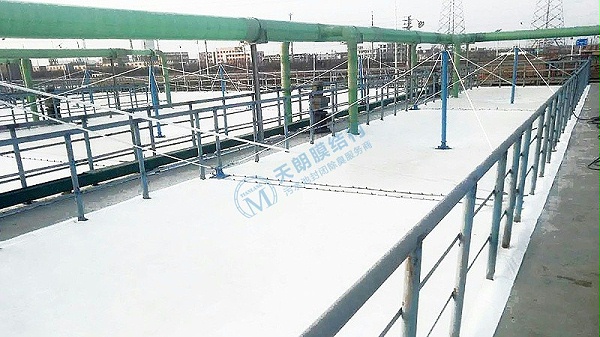 东营华泰污水池加盖