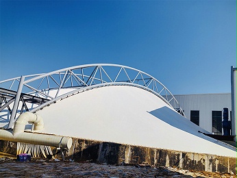 天朗环能科技有限公司成功中标安徽省绿电能源项目反吊膜加盖