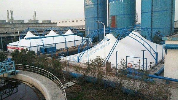 天方四分厂污水池加盖-2