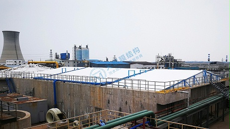 中海精细化工环氧一、二、三期曝气池加盖工程