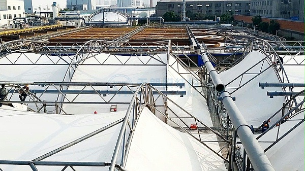 无锡市石塘湾污水池加盖-1