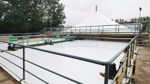 漯河美迪康污水池加盖-2
