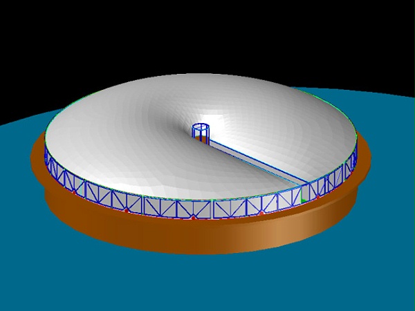 随动式无骨架密封罩