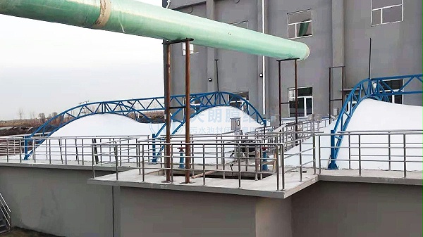 东光污水厂反吊膜加盖-1