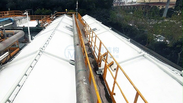 爱森絮凝剂污水池加盖密封项目-1