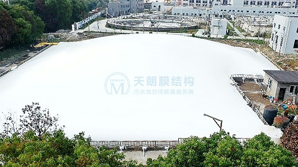 嘉善大成污水处理厂污水池加盖厂-2