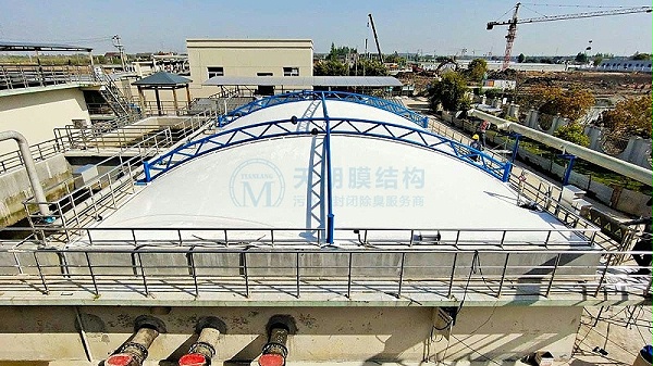 西部水务（嘉兴）西塘污水处理厂污水池加盖-(3)