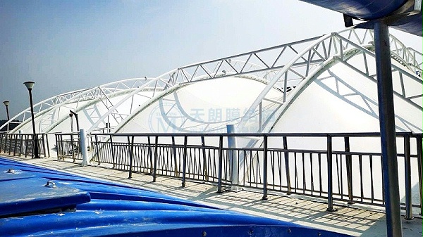 西安空港新城北区污水处理厂污水池加盖-2