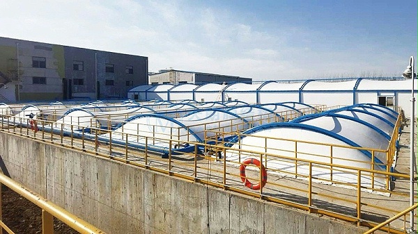 富强新材料污水池加盖