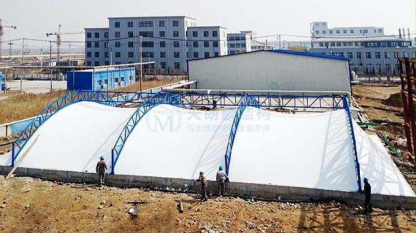 辽宁蓝水环保V92池反吊膜加盖-2