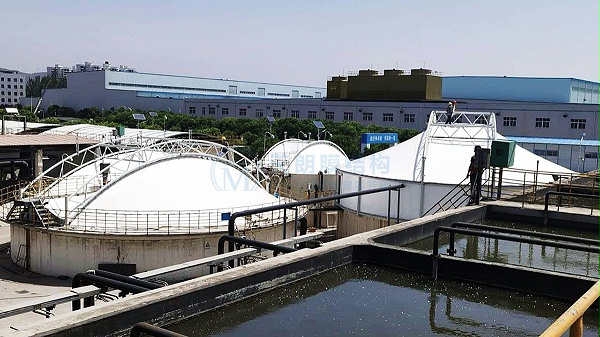神马尼龙化工污水池加盖密封-1