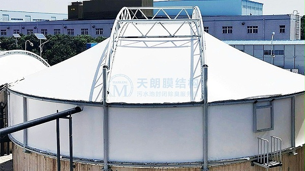 神马尼龙化工污水池加盖密封-3