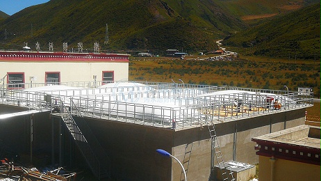 甘孜州洛若镇污水处理厂污水池加盖项目