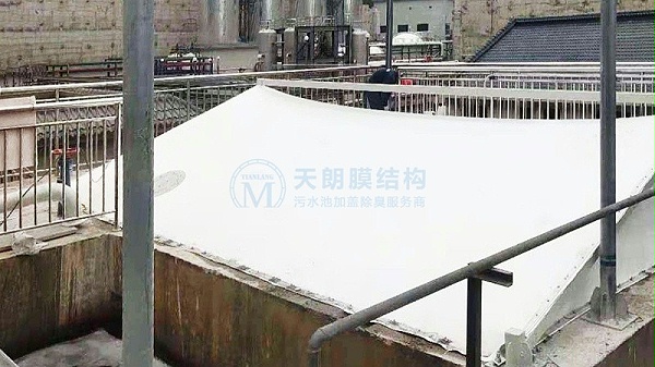 古蔺郎酒厂反吊膜密封加盖-3