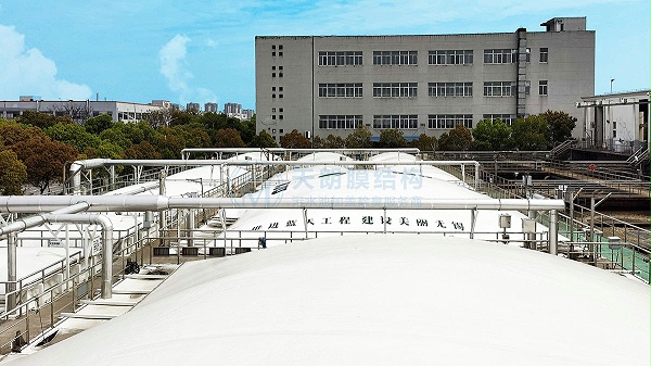 无锡项目污水池双层充气膜加盖密封-3