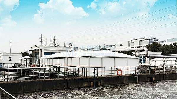 无锡项目污水池双层充气膜加盖密封-2