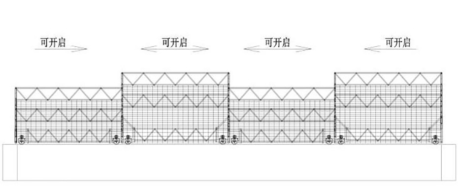 滑动式污水池密封罩